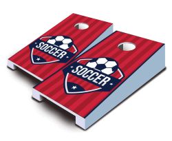 "Soccer Tournament" Tabletop Cornhole Set
